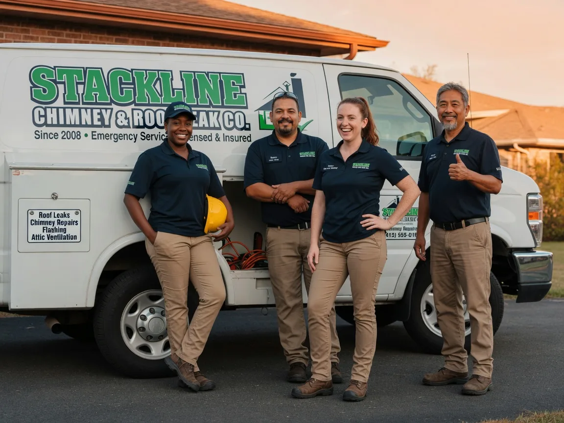 Chimney flashing repair company in Bangs, TX